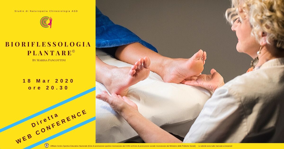 Bioriflessologia Plantare©-Web-Conference Bioriflessologia Plantare©-Web-Conference-Locandina