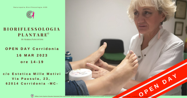 OPEN DAY CORRIDONIA 16 MAR 2023